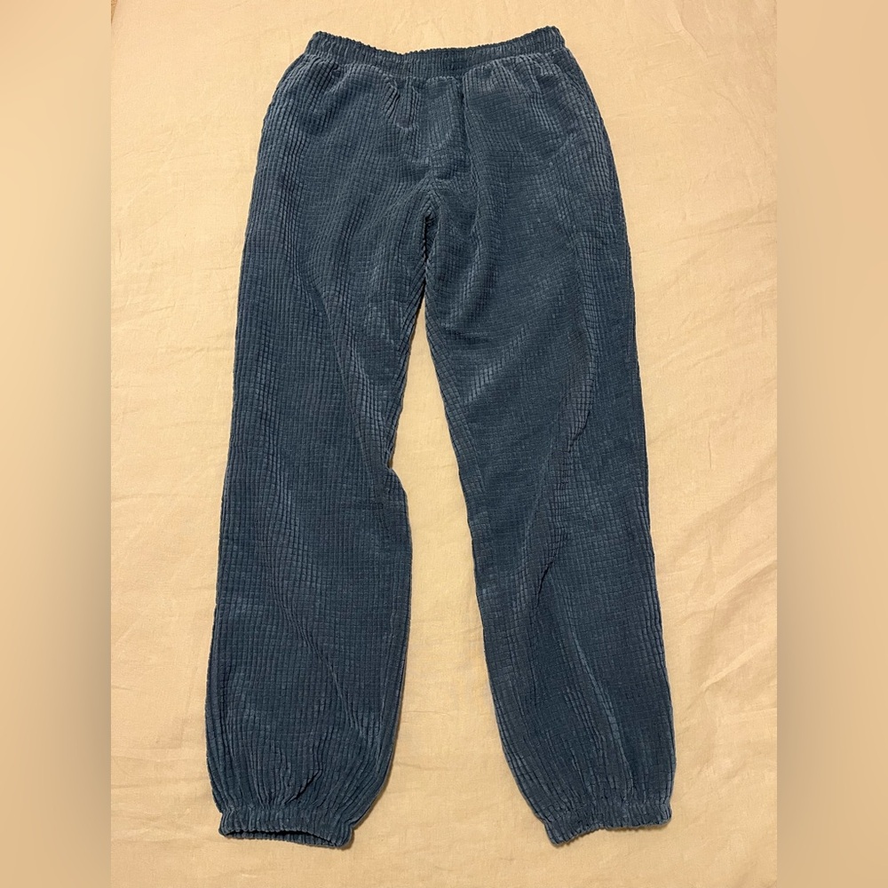 Blue Waffle Pants
